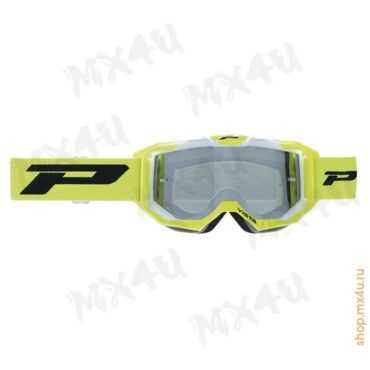 Очки Vista 3303 405 FL Silver Yellow White линза 3352 + прозрачная линза + отрывные пленки - миниатюра 1
