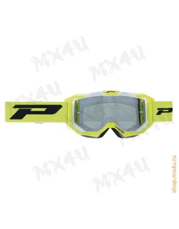 Очки Vista 3303 405 FL Silver Yellow White линза 3352 + прозрачная линза + отрывные пленки