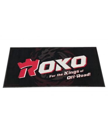 Ковер на каучуковой основе ROKO 80x210 - Черный