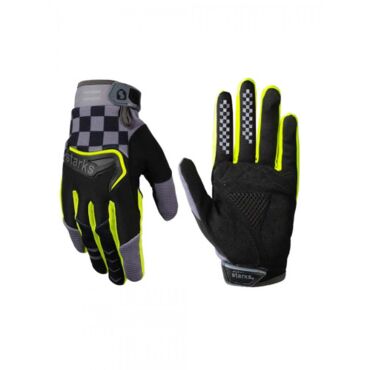 Мотоперчатки STARKS Phoenix V3, black grey hi viz (L, Взрослая  Кросс эндуро) - миниатюра 1