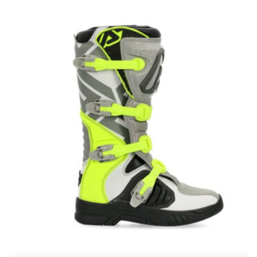 Acerbis Мотоботы кроссовые X Team Grey Yellow - миниатюра 6