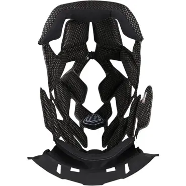 Сменная подкладка для велошлема Troy Lee Designs D4 Headliner Black - миниатюра 1
