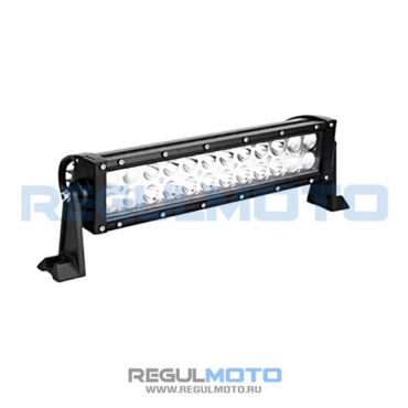 Фара LED (светодиодная балка) 24 диода DCIO 30V 72W 600 6500K, квадроцикл  - миниатюра 1