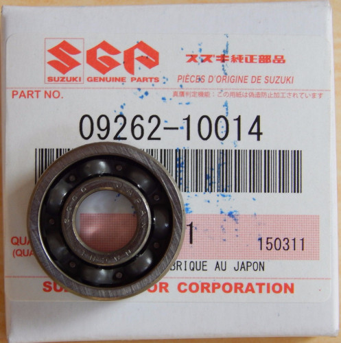 Подшипник помпы Suzuki RM125 250 96 00 OEM 09262 10014