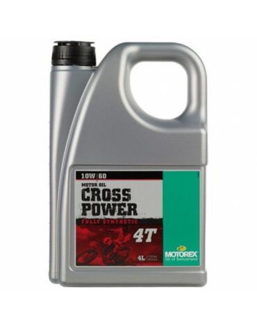 Масло моторное Motorex Cross Power 4T SAE 10W 60 JASO MA2 4л