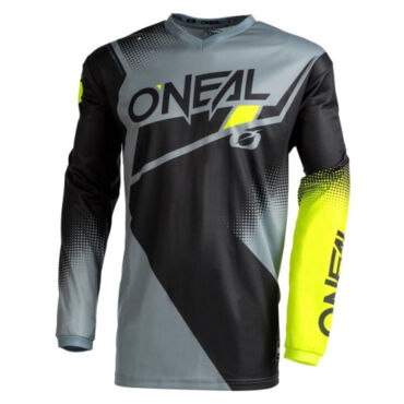 Oneal Джерси Element Racewear V.22 черный серый - миниатюра 2