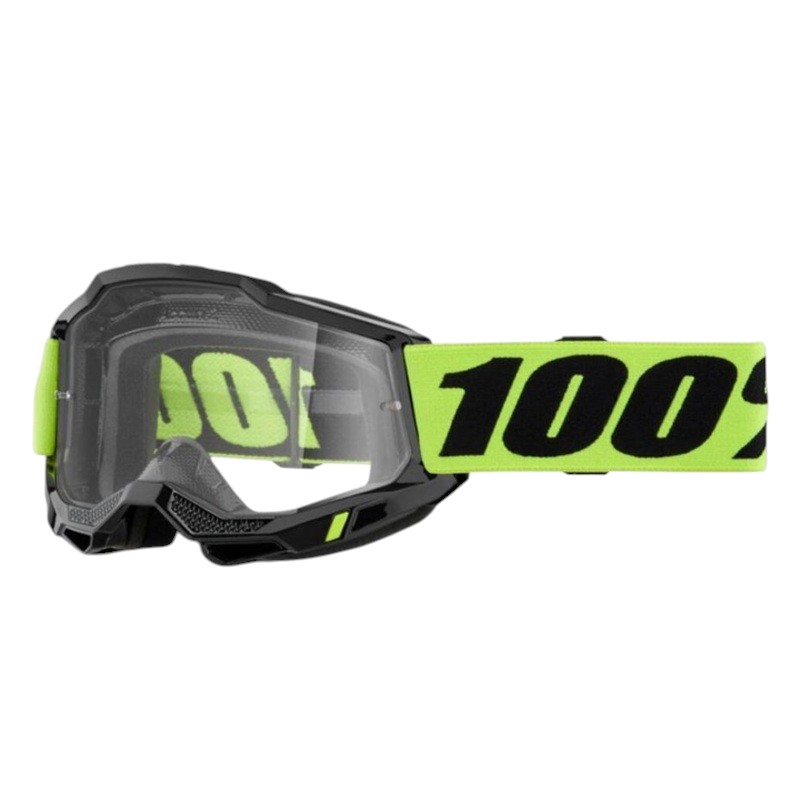 100% Очки Accuri 2 V26 Goggle Neon Yellow / Clear - фото 1