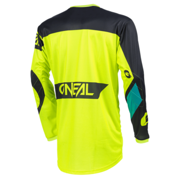 Oneal Джерси Element Racewear 21 Желтый Черный - миниатюра 3