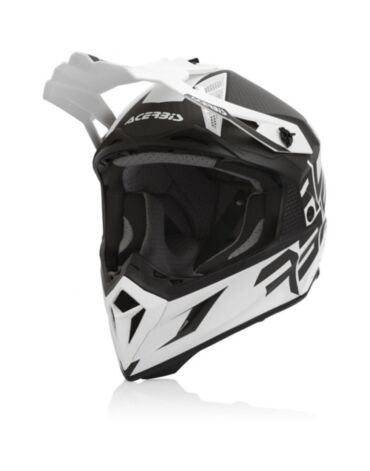 Acerbis Шлем Steel Carbon White Black