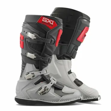Мотоботы Gaerne GX 1 Goodyear Anthracite Grey Red - миниатюра 2