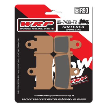 Тормозные колодки WRP WG 7439 F2 (LMP439 SF / LMP439 SFP / FDB2217 / FA442) - миниатюра 1