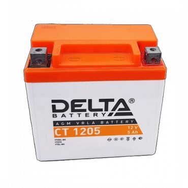 Аккумулятор для мототехники Delta CT 1205 114x70x106 мм - миниатюра 1