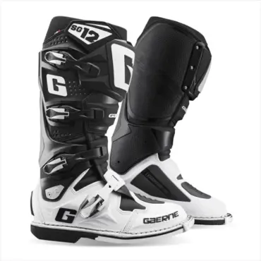 Мотоботы Gaerne SG 12 Black White - миниатюра 6