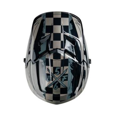 Шлем кроссовый EF56 Base MX Чёрный глянец ABC - миниатюра 2