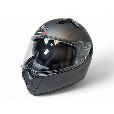 Шлем AiM JK320 Grey Metal - миниатюра 3