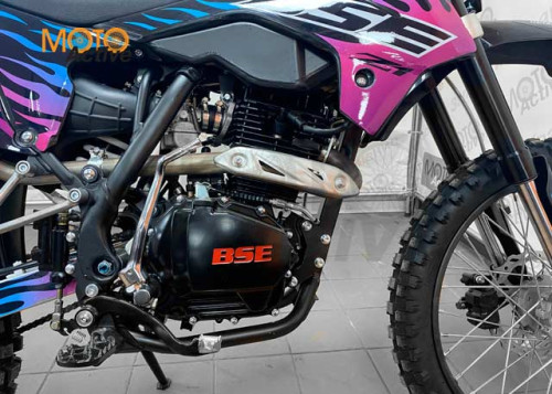 Эндуро / кроссовый мотоцикл BSE Z1 150e 19 16 HotRod Blue - фото 9