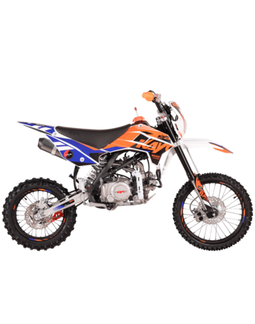 Питбайк Kayo Basic YX140EM 17 14 KRZ (механ. сцепл., эл.стартер 2026 г.)