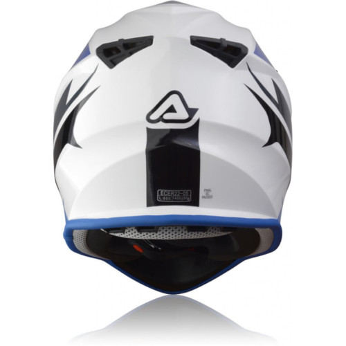 Acerbis Шлем Linear White Blue - фото 8