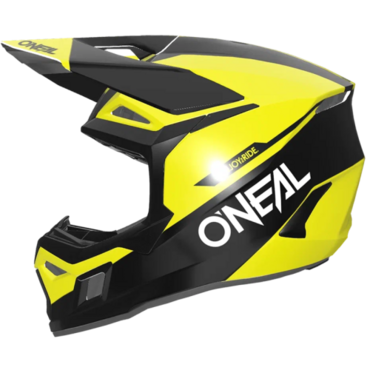 Oneal Шлем кроссовый 3Series Race желтый черный - миниатюра 4