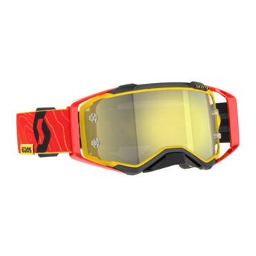 Scott Очки Prospect 6 Days 2024 red yellow - миниатюра 3