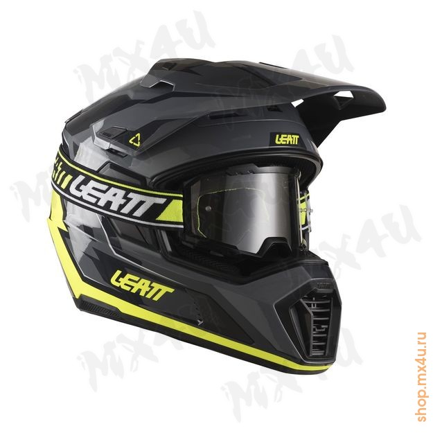 Кроссовый шлем ADV 7.5 Hi Viz Yellow V26 - фото 4