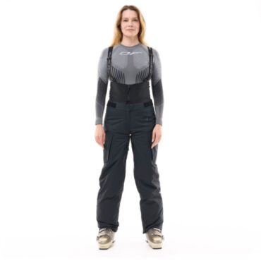 Dragonfly Штаны горнолыжные утепленные Gravity 2025 Woman Black - миниатюра 14