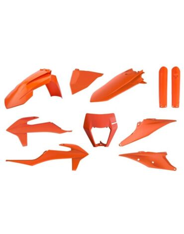 Комплект пластика Polisport 91041 KTM Кросс 19+, эндуро 20+ оранжевый