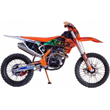 Мотоцикл кроссовый KEWS K16 CB F 250 Оранжевый 21 18 - миниатюра 1