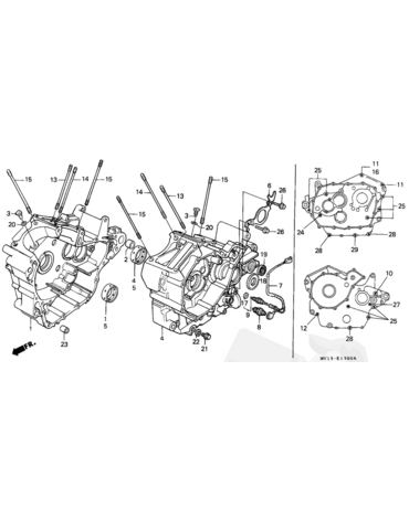 HONDA сальник вала выбора передачи КПП 12.5*25*8 XRV750 Xl600 XL650 XL700 ( 91204425003 )