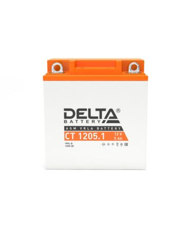 Аккумулятор для мотоцикла Delta CT 1205.1 120x61x129 мм