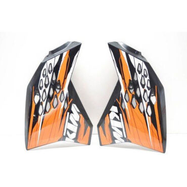  4620805400030B - Боковины радиатора KTM SX65 2009 2015 (с графикой) - миниатюра 1