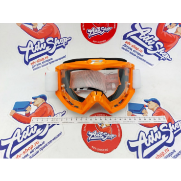 Progrip Atzaki 3201 166 ( очки ) маска оранжевая с защитой от царапин с прозрачной линзой 3213 // PZ3201AF - миниатюра 3