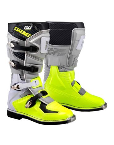 Мотоботы детские Gaerne GXJ, grey yellow fluo (35, Детская )