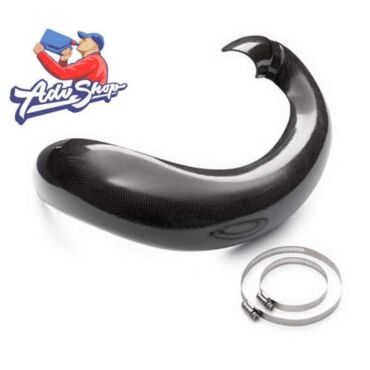 KTM карбоновая защита резонатора 2T EXC / TPI / TE 17 19 ( 55405994000 ) - миниатюра 2