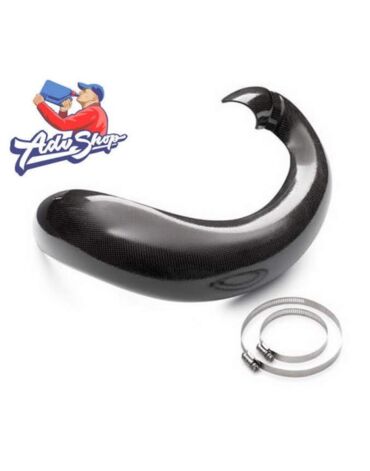 KTM карбоновая защита резонатора 2T EXC / TPI / TE 17 19 ( 55405994000 )