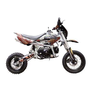 Питбайк BSE EVO 110e Samurai SA 14 12 (Полуавтоматическая КПП) (фара, электростартер) - миниатюра 1