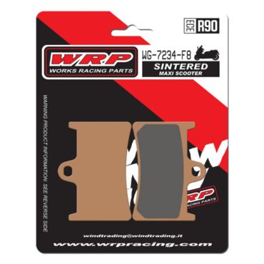 Тормозные колодки WRP WG 7234 F8 (LMP234 SM / FDB605 / FA168 / FA252) - миниатюра 1