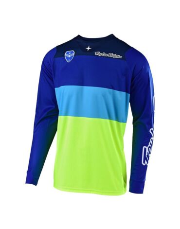 Джерси Troy Lee Design BETA FLO YELLOW / BLUE