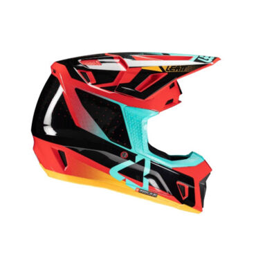 Leatt Шлем кроссовый Helmet Kit Moto 7.5 V25 Red - миниатюра 5
