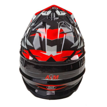 AiM Шлем JK803S Red Black - миниатюра 5