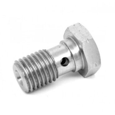 Тормозной болт двойной с нипелем M10*1,25 mm - миниатюра 1