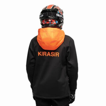Kirasir Дождевик Анорак Черный - миниатюра 7