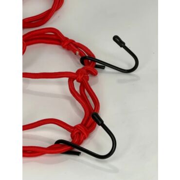 Scout сетка на багажник 40*40 Красная Крючки металл - миниатюра 3