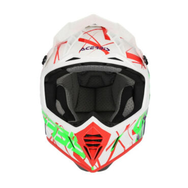 Acerbis Шлем X Track 22 06 Green White - миниатюра 4