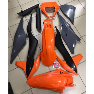 Acerbis КТМ EXC 250 300 20 23 /EXC F 250 500 20 23 /XC W 150 300 20 Black Orange Grey Комплект пластика // 0024054.553.021 - миниатюра 1