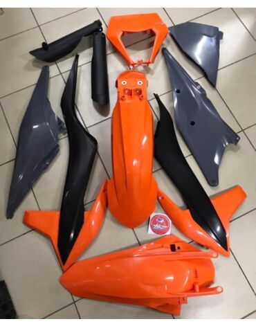 Acerbis КТМ EXC 250 300 20 23 /EXC F 250 500 20 23 /XC W 150 300 20 Black Orange Grey Комплект пластика // 0024054.553.021