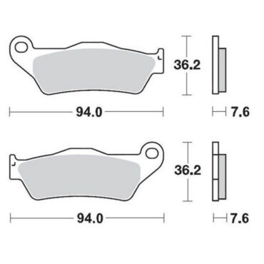 MMT Nitro Brake Pad Front KTM--HVA GG TM +SX85 21-.. Nitro (746sm1) - миниатюра 1