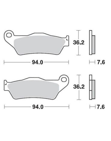 Тормозные колодки передние MMT KTM--HVA GG TM +SX85 21-..