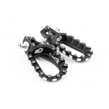 Подножки алюминиевые низкие (рост от 180) черные S3 Hard Rock KTM 17 23 / Husqvarna 17 23 / GasGas 21 23 - миниатюра 3