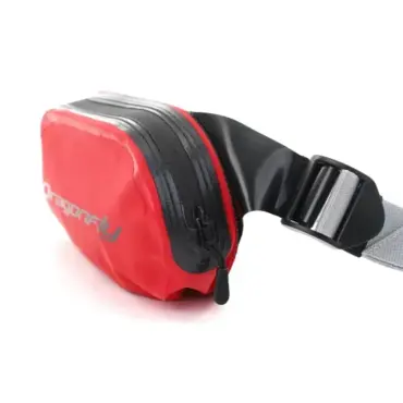 Dragonfly Гермосумка поясная DF Wallet 2л Red Black - миниатюра 3